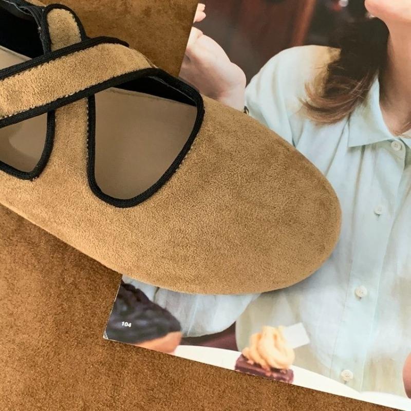 Fashion 2025 Spring and Autumn New Retro Women's Fashion Round Toe Mary Jane Single Shoes