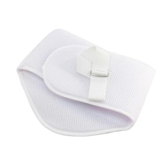 Correction pad waist hip white mesh rubber belt one-touch adjustment traditional wear accessories kimono dressing cushion yukata underwear ladies
