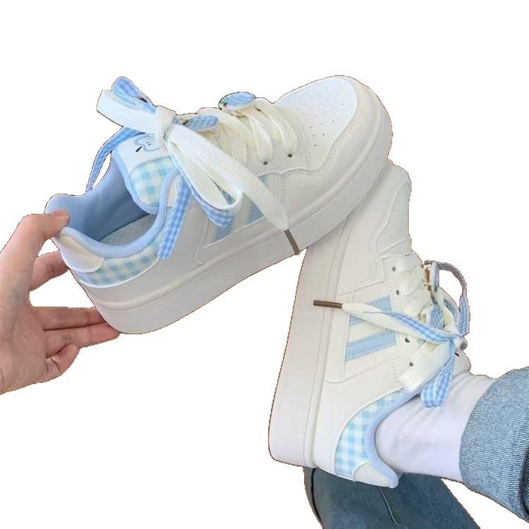 Original niche little white shoes women's autumn new versatile platform student leisure sports board shoes tide