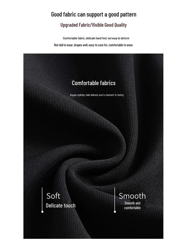 Elegant High-Waisted Bud-Shaped Culottes for Women, Spring/Summer 2026, Trendy Seven-Point Wide-Leg Pants