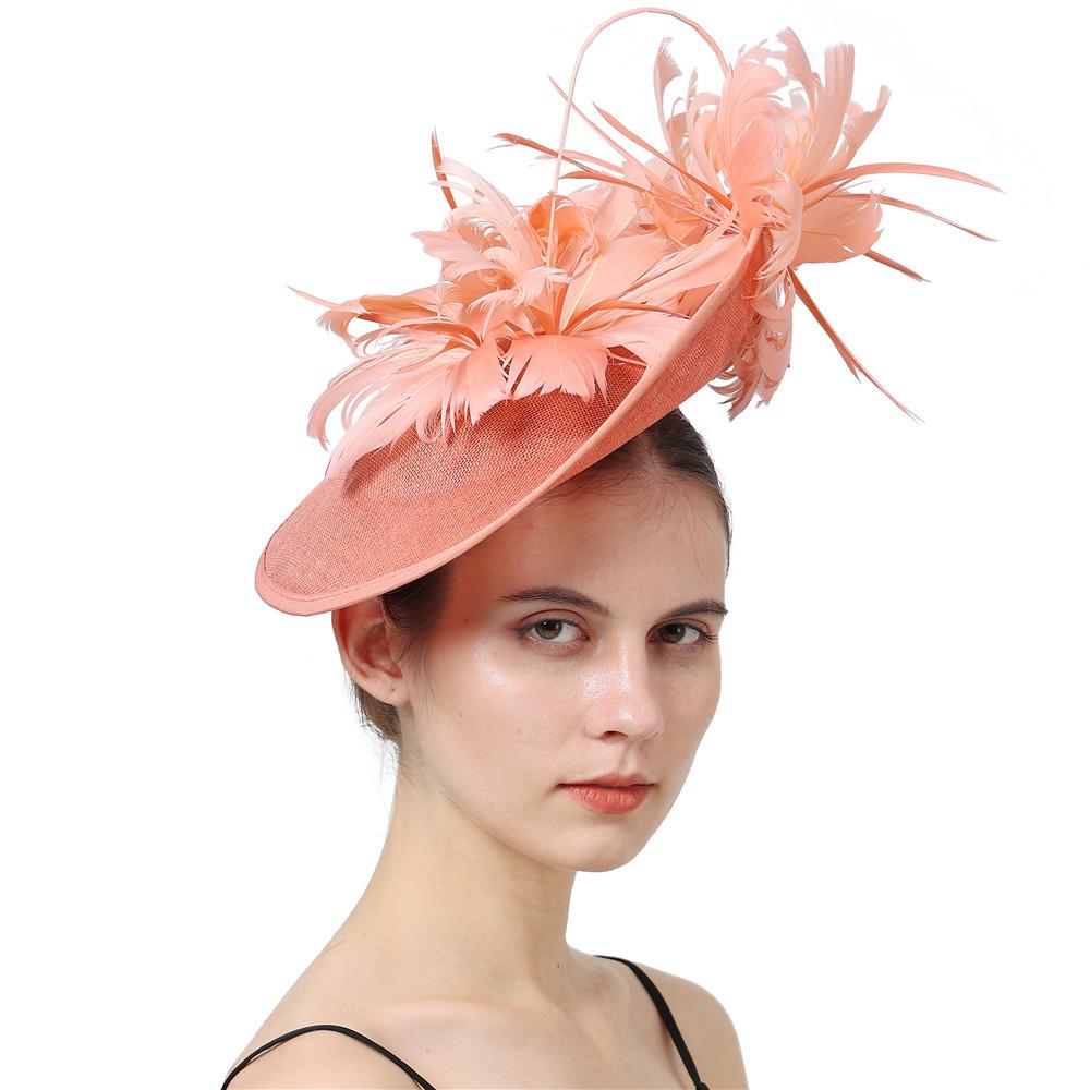 Aristocratic Temperament, Horse Racing Festival, Feather Top Hat, Socialite Family Will Party, Hair Accessories, Dress, Headgear, Hat Style