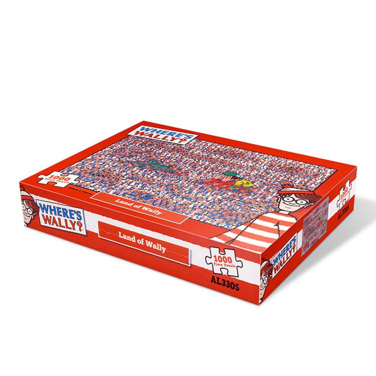 Puzzle 1000 Piece - Najděte Wally Land of Wally, populární korejské puzzle