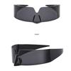 Luxury Brand Designer Vintage Rimless Sunglasses Women For Men Sun Glasses Punk Party Bird Nose Masked Sport Goggle Uv400