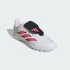 adidas Predator Club Fold-over Tongue Turf Football Boots Kids KJ6741 Kids' Performance Sports Shoes Cloud White / Solar Turbo / Core Black