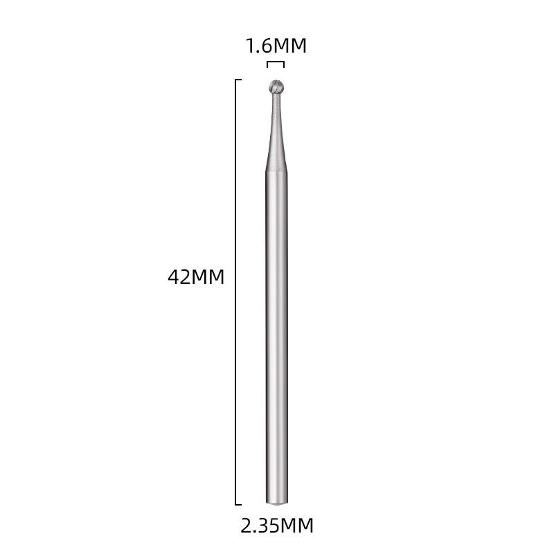 Electric Tungsten Steel Ball Carving Knife Milling Cutter for Woodworking and Dental Machines