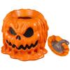  Compact Halloween Pumpkin Figurine Waterproof Resin Decoration For Home Garden Party Decors Storage Friendly