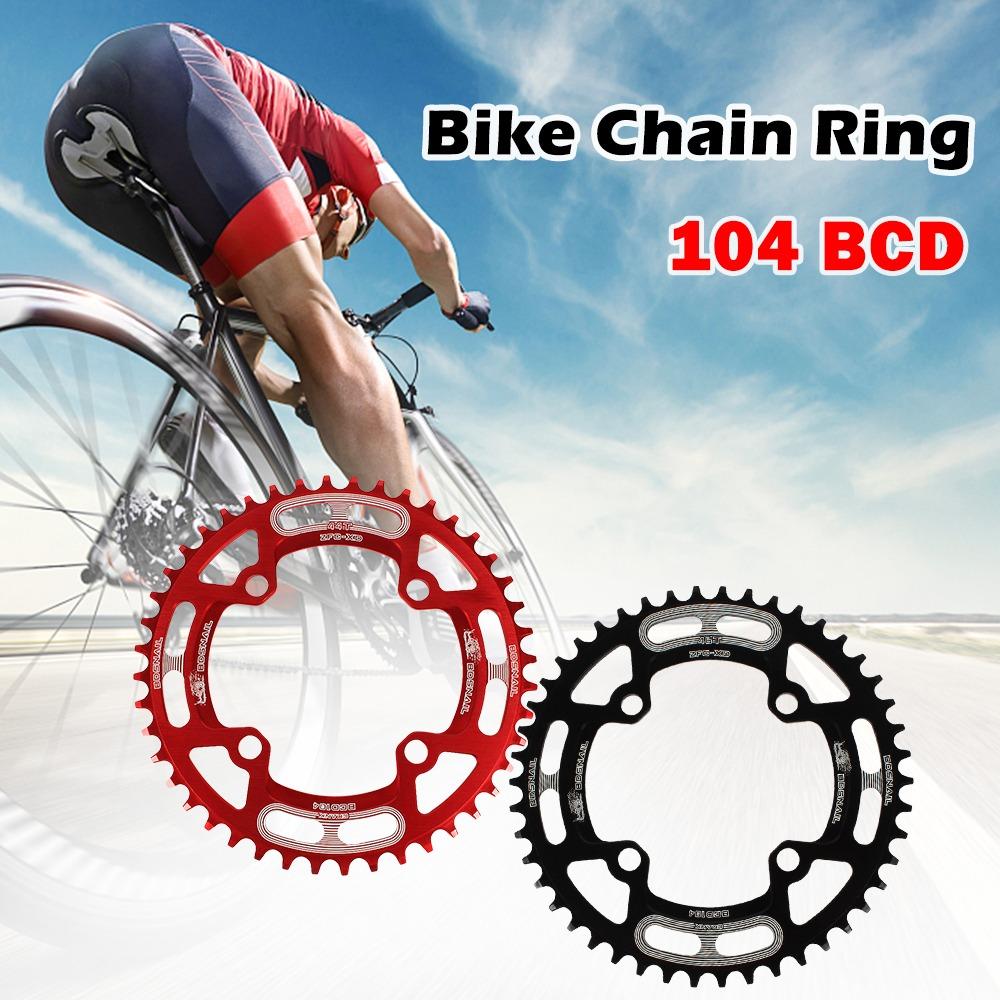 104 BCD Bike Chainring 4.2mm Thickness Single Chain Ring Durable Mountain Bike Chainring MTB