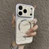 Drop-Proof Wave Pattern Magnetic iPhone Case with Lanyard Hole - Compatible with iPhone 11, 14, 15, 16 Pro Max, 17