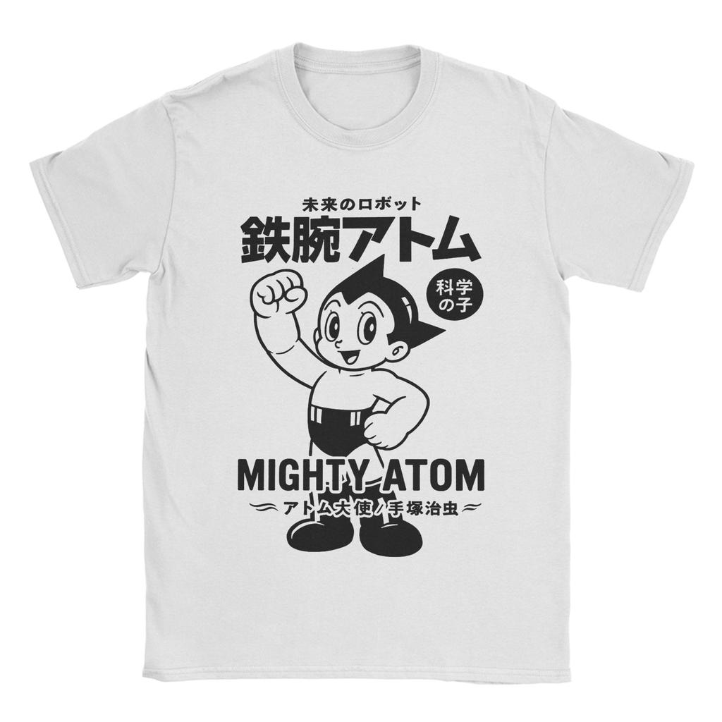 New Casual Japan Astro Boy Mighty Atom Men Short Sleeve Tee Printed Tops Kid Tshirt Children Adults Parent Child T Shirts