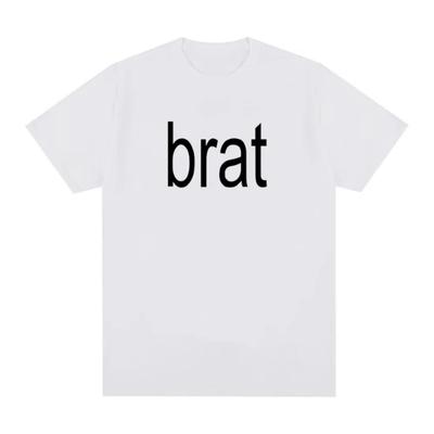 Charli Xcx with Special Guest Shygirl T-Shirts Brat Album Vintage T Shirt Men_Women Clothing Aesthetic Cotton T-shirt Streetwear
