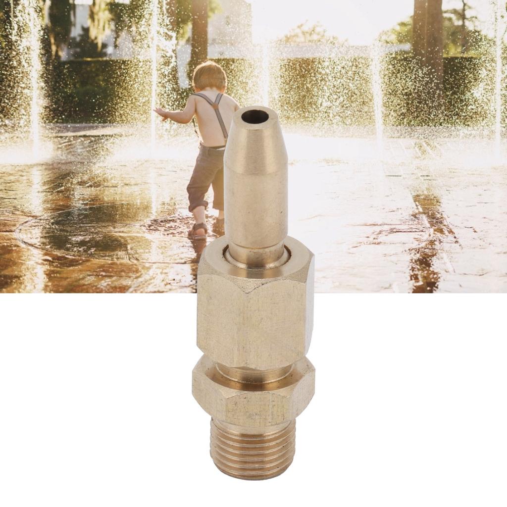 Mosazná tryska fontány   Postřikovací hlavice Zahradní parky Dekorace jezírka