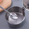 Dustproof Stainless Steel Sugar Bowl Waterproof Seasoning Jar Convenient Condiment Pot  for Kichen