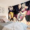 Demon Anime Group Tapestry, Unique Design Tapestry, Wall Decor for Bedroom,Livingroom, Playroom,Heartwarming Fan Holiday Gifts