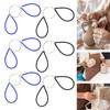 6 Pieces Pottery Clay Cutting Wire, Cut Off Tools, Trimming Portable DIY Craft Ceramic Cutter