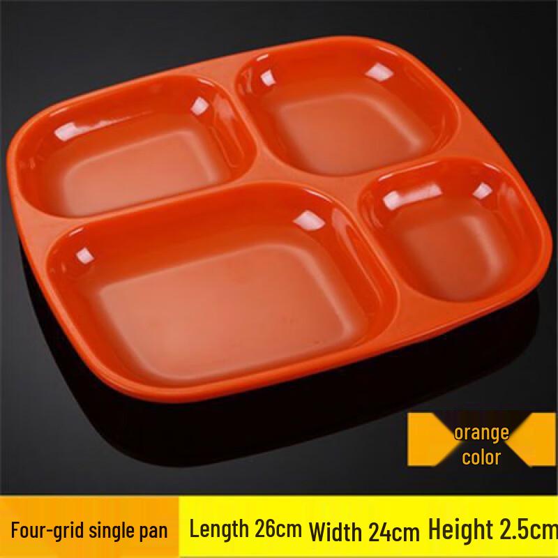 Jijun Melamine Divided Fast Food Tray