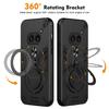 NEW 360 ° Rotating Metal Car Bracket Ring Reverse Magsafe Magnetic Armor Phone Case For NOTHING PHONE 2A PHONE2 2024 Phone2A