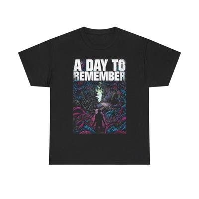 A Day To Remember T Shirt Rock Punk Band Retro Cd Cover Heavy Cotton