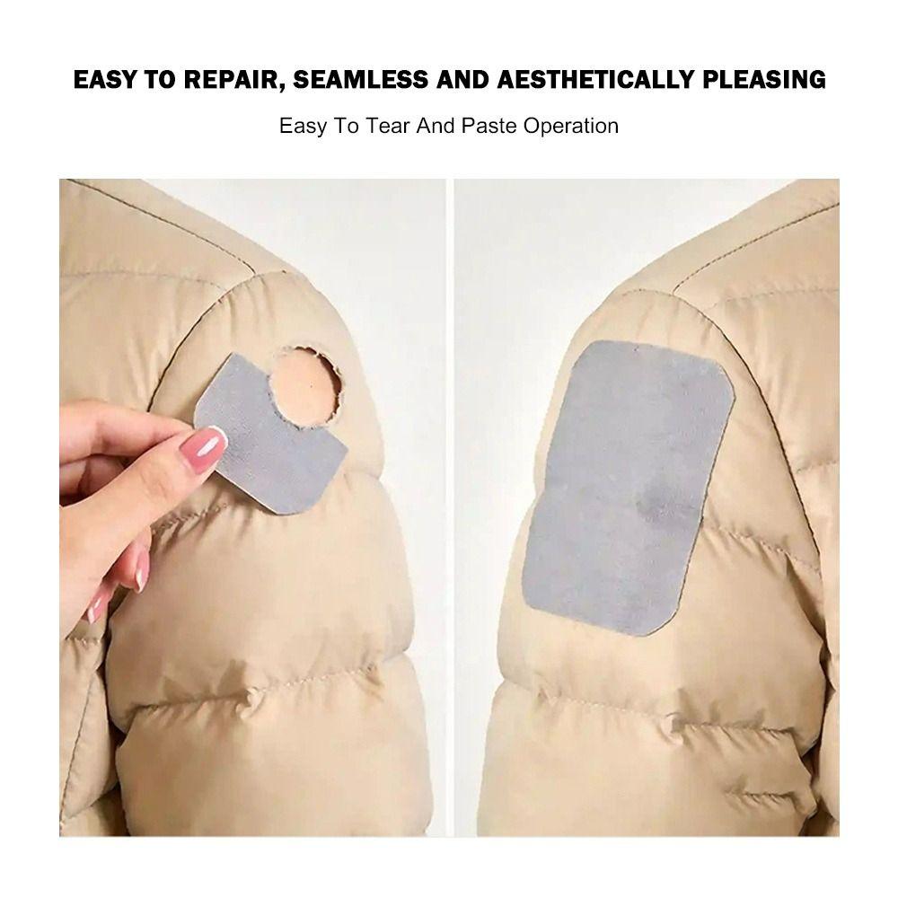 Protable 15x20cm Down Jacket Patch Glossy Multi Color Repair Patch Seamless Waterproof Self-Adhesive Patch Clothing