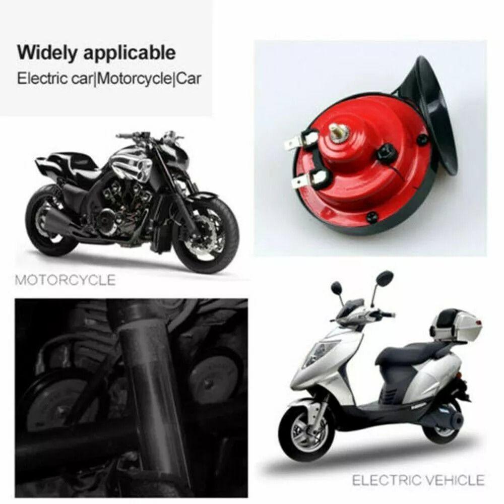 2Pcs Waterproof Loud Car Horn 300DB Air Horns Replacement Kit Motorcycles Speaker  Universal