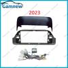 12.3 Inch Car Frame Fascia Cable Adapter For Toyota RAV4 2020-2023 Android Radio Dash Fitting Panel Kit