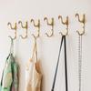 Creative Nordic Swan Brass Coat Hook for Bedroom or Entryway