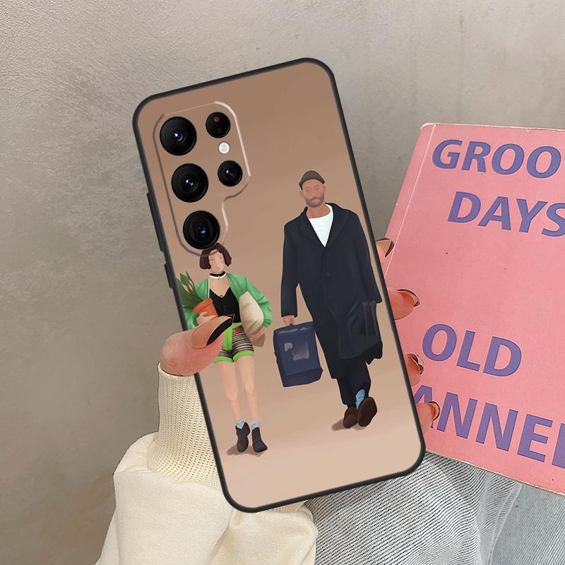 

Leon The Professional Case For Samsung Galaxy S21 S22 S23 S24 S25 Ultra S9 S10 S25 Plus S20 FE S25 FE Cover Coque Galaxy S25 Plus