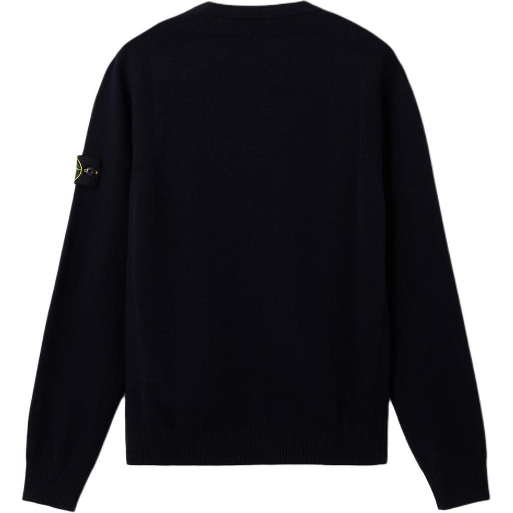 STONE ISLAND Badge Crew Neck Long Sleeve Sweater Men Sweater K2S155100001S00A1V0020