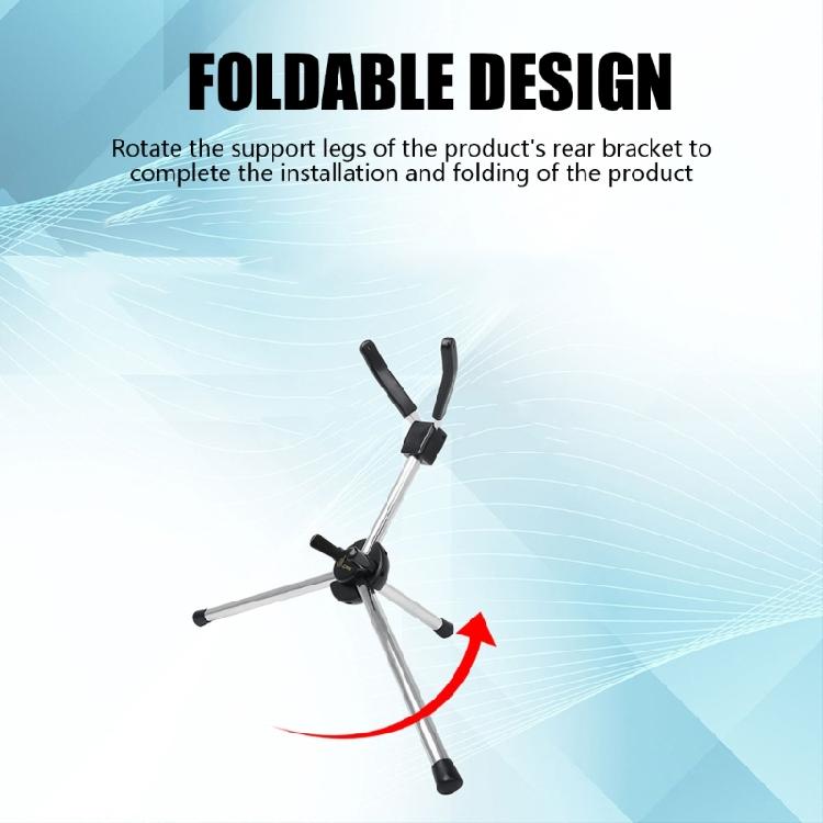 Portable Nonslip Saxophone Stand Portable Stable Support Saxophone Stands Sax Rest Rack Wind Instrument Accessory
