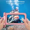 1pc Extra-Large Waterproof Phone Pouch Touch Screen Compatible Floating Dry Bag for Swimming,Snorkeling,Take Photos Underwater