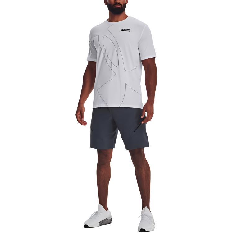 Under Armour Pantaloncini Sportivi Uomo Grigio Moderato 1374765-044