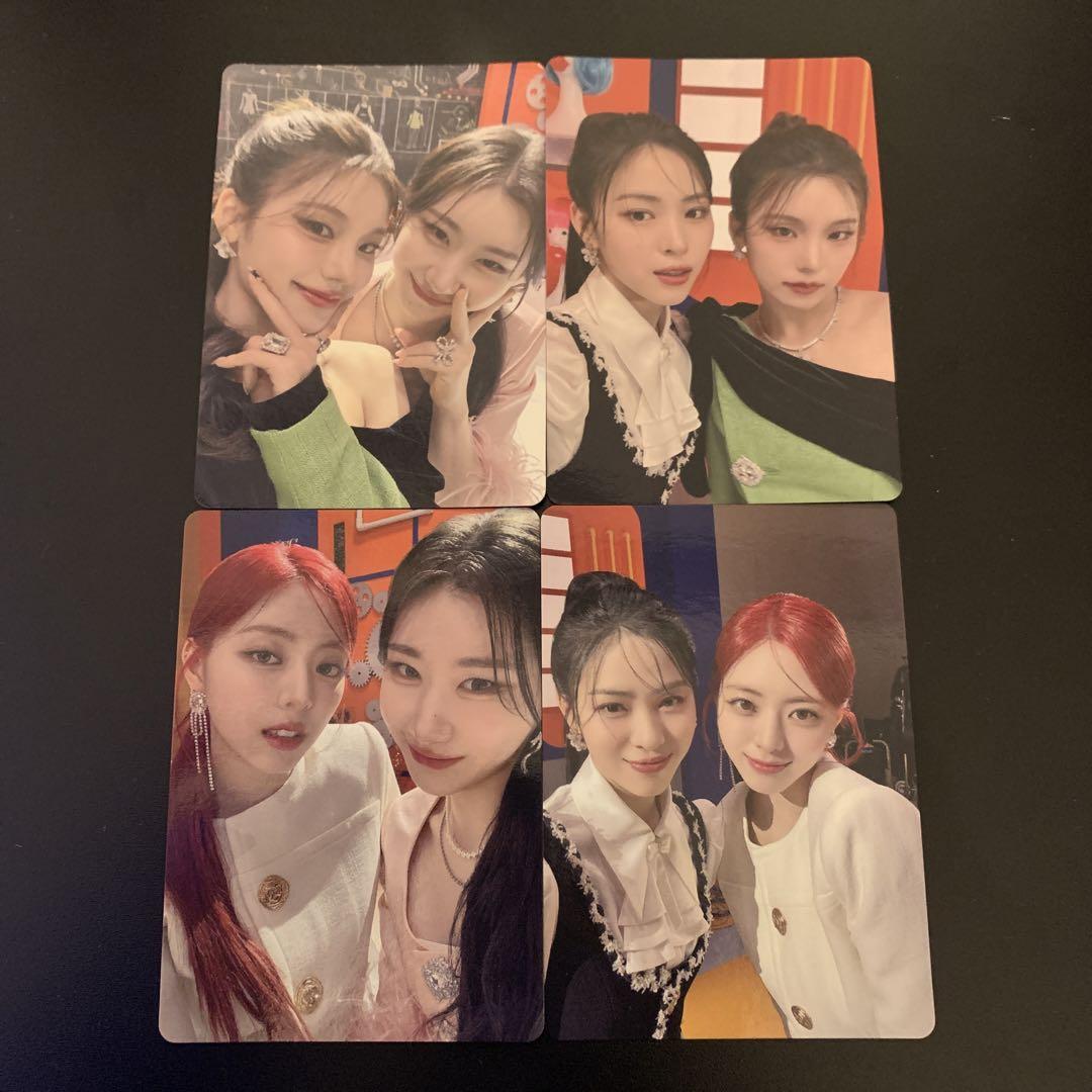 

[USED] ITZY Algorhythm Trading Cards Venue Limited Unit 4 Types Complete