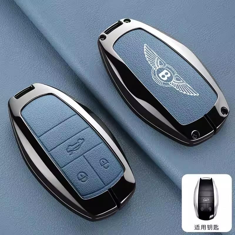 Pro Nový Bentley Flying Spur Continental GT Bentayga Mulsanne Auto LOGO Kryt Klíče od Auta Kryt Chytrého Dálkového ovladače Taška na Klíče Klip na Skořápku