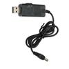 USB Boosting Cable 5V To 9V 12V Adjustable Portable DC USB Step Up Cord with 3.5 X 1.35mm Connector Tip for Fan Table