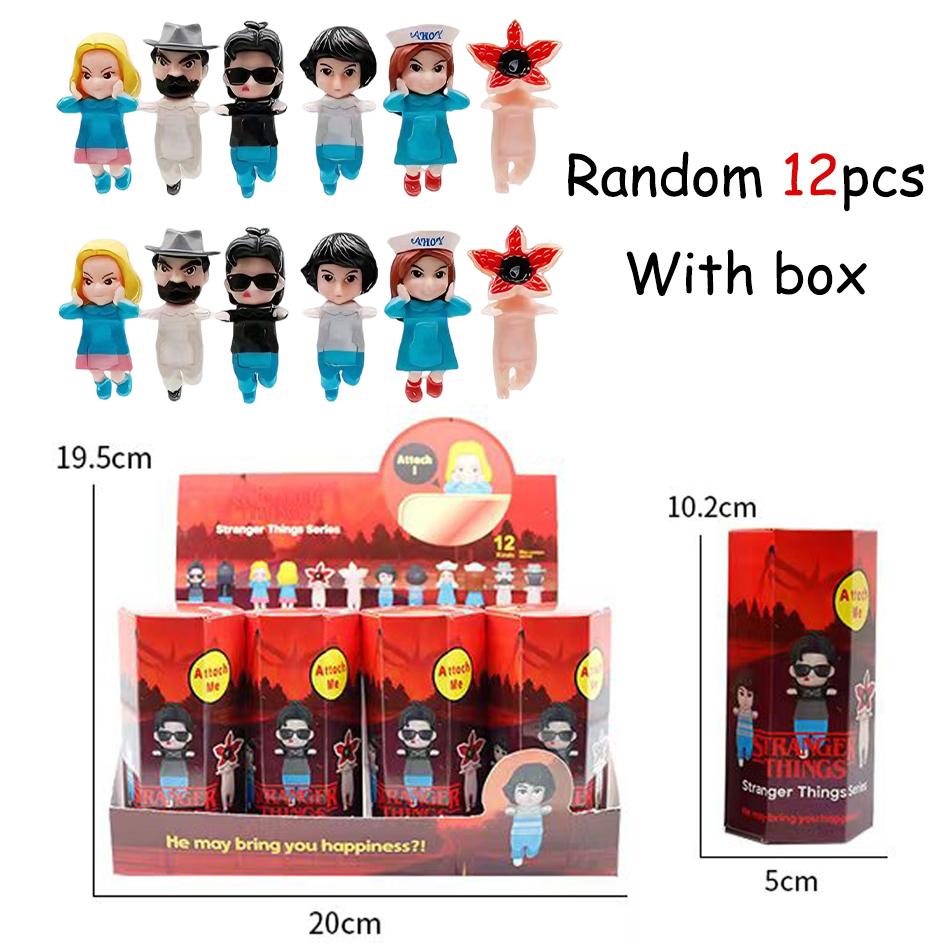 Stranger Things Figure Toys Demogorgon Eleven Steve Robin Dustin Collection Figure Gifts Toy Phone Computer Decoration