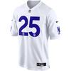 Loose Fit Short Sleeve Digital Logo Football Shirt Men Tops White 22NM10AFA4-5L5