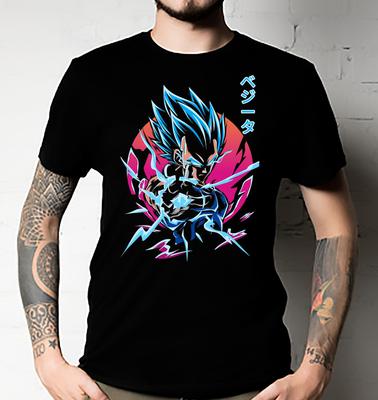 Super Saiyan Vegita T-Shirt Herren & Damen Manga T-Shirt Unisex ALLE GRÖSSEN Unisex T-Shirt