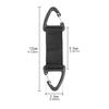 Outdoor Tools Camping Carabiner Hook Hiking Webbing Buckle Belt Clip Hanging Keychain Climbing Survival Equipment 1pcs