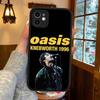 Classic Rock Band O-Oasis Phone Case For IPhone 16 15 14 11 12 13 Pro Max Plus 12 XS Max Back Cover Matte Case