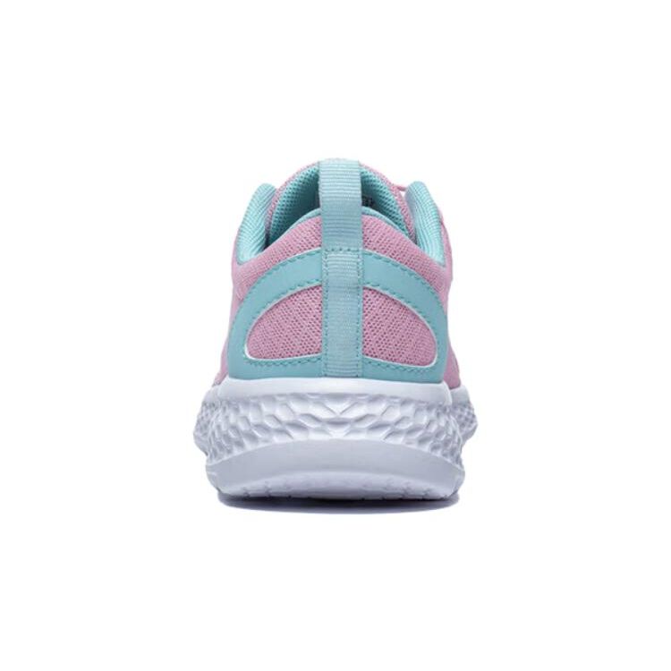 Li Ning Childrens Sports Trend Non-Slip Lightweight Rebound Running Shoes Kids Sneakers Light-Pink Cherry-Blossom-Pink YKFR024-8