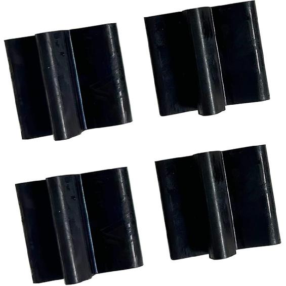 

4PCS Rear Leaf Spring Rubber Bumper Set Insulator Bushings for Select Ford F-250 F-350 F-450 Super Duty E5TZ 5A636-A