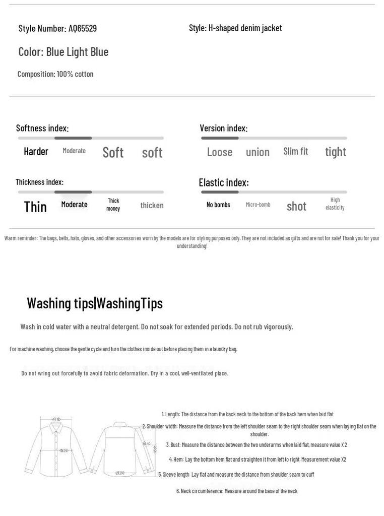 Xin Ge Damen Retro Patchwork Jeansjacke mit Aufschlagmanschetten - Herbst Blau Print Design