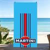 Asciugamano Popolare con Logo da Corsa, Microfibra, Asciugamano da Spiaggia, Asciugatura Rapida, Senza Sabbia, Fibra Ultra-Fine, Super Morbido.