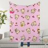 R-Rilakkuma Cute Bear Blanket Soft Warm Furry Throw Super Kids Toys Bed Sofa Car Cradle