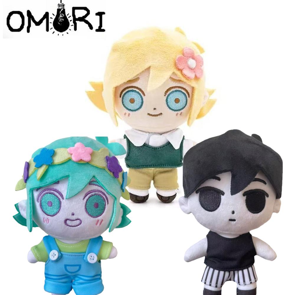 Game Omori Basil Sunny Cosplay Dolls Stuffed Cartoon Figure Plushies Cotton Doll Plush Room Decoration Christmas Prop
