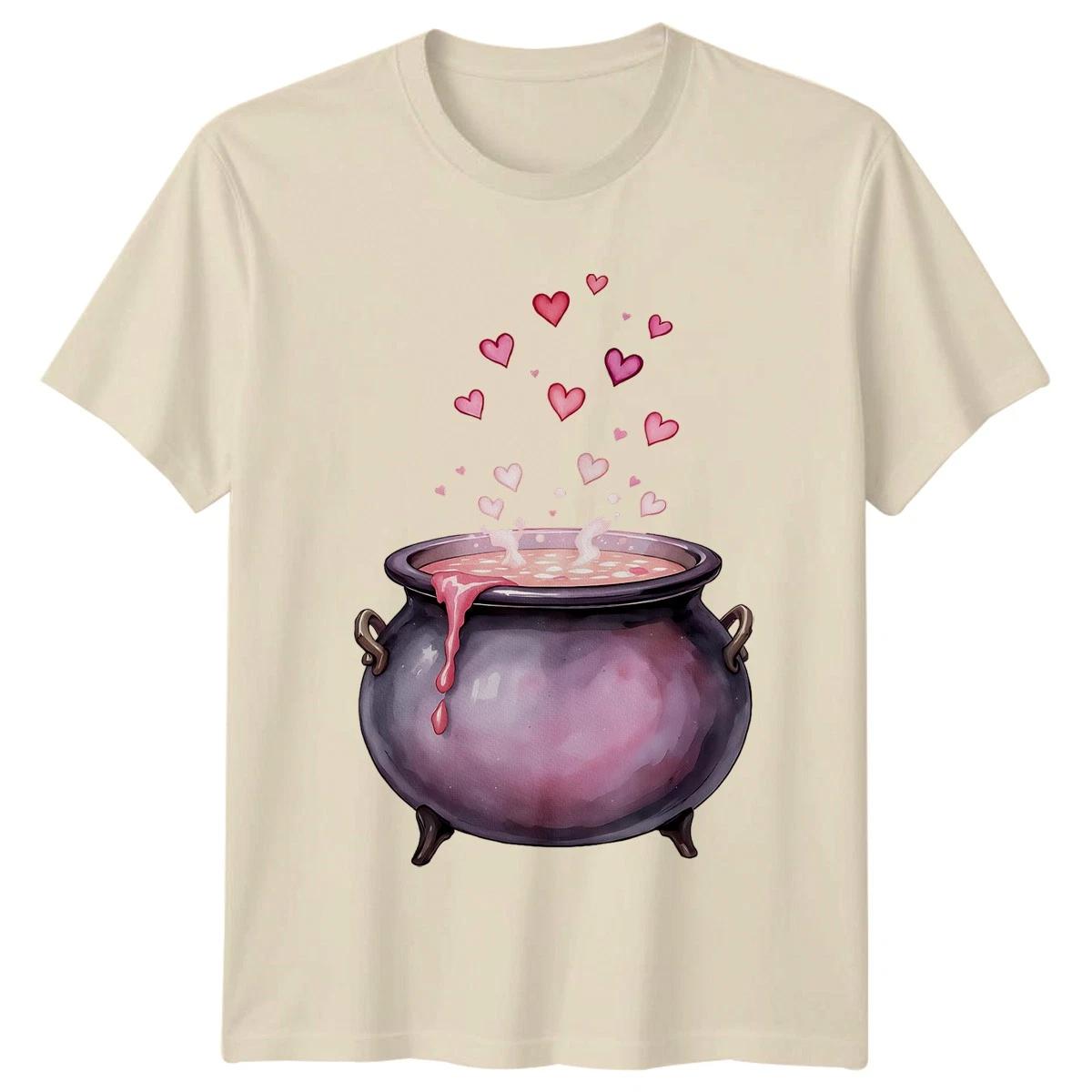 Love Potion Hearts T-Shirt Valentines Day Gift For Him And Her M