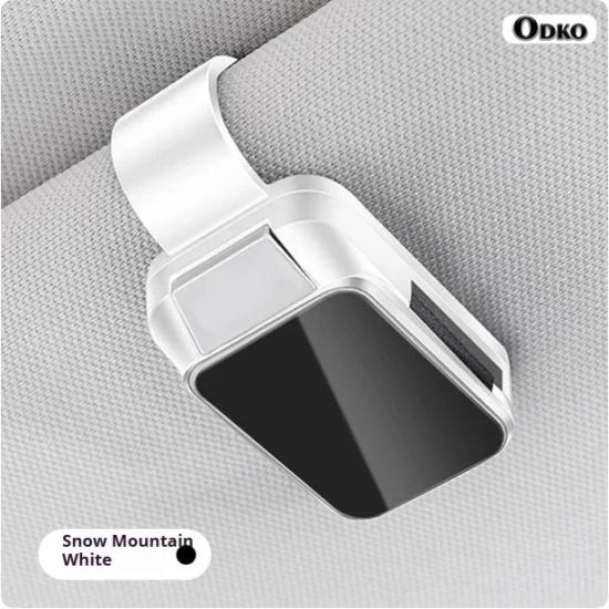 

Car Interior Sun Visor Eyeglasses Holder Sunglasses Clip For Kia Rio Picanto Ceed Forte Optima Sedona Cadenza K9 Telluride White-B
