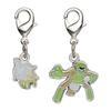 Pokemon Center National Pokedex Metal Charm - Tarountula (#917) & Spidops (#918)