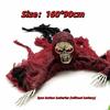 Bald Head Halloween Crawling Ghost Electric Climbing Zombie Figure  Haunted House Prop