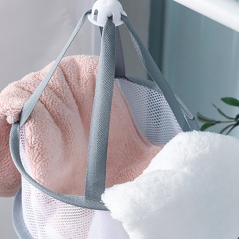 Briskstyle Ultra Mini Puff Brush Ventilation Mesh Drying Net