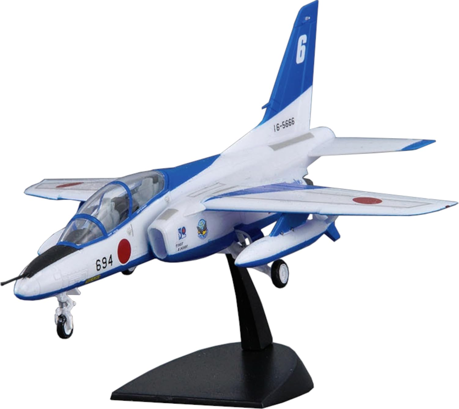 

PLATZ JASDF Blue Impulse 2025 30th Year Plastic Model 1/100 T-4 B.I BLU-2025 (Airplane)